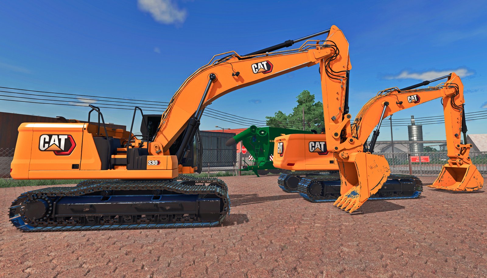 Escavadeira caterpillar 330 Reno