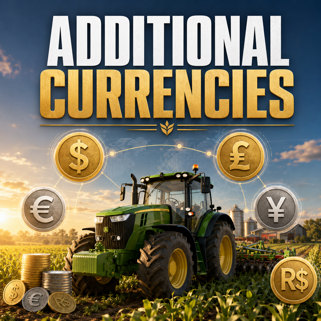 Moeadas adicionais Real BRL